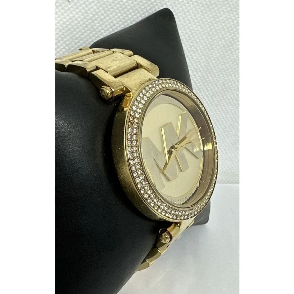 Michael Kors Parker MK5784 Women's Gold Stainless Steel Analog Dial Watch NUL14